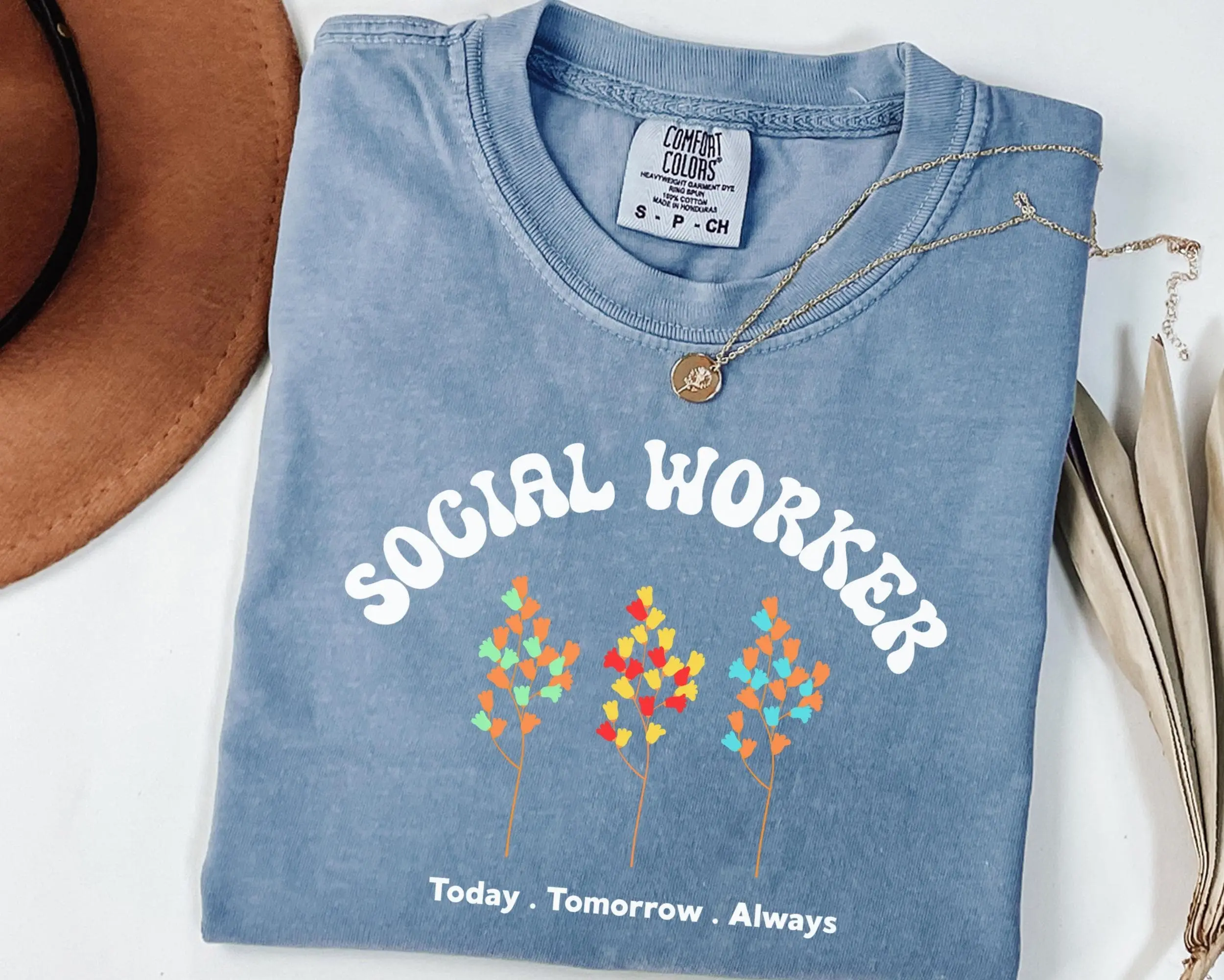 Retro Social Work Shirt, Social Worker Tee, Social Worker Shirt, School Social Worker, Counselor t-shirt , Social Worker Gift, School Counselor Fabric Top