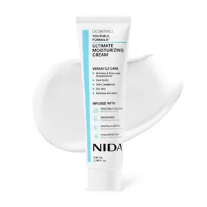 NIDA Youthful Formula Ultimate Moisturizing Cream (100mL) / Collagen, Niacinamide, Centella Asiatica,