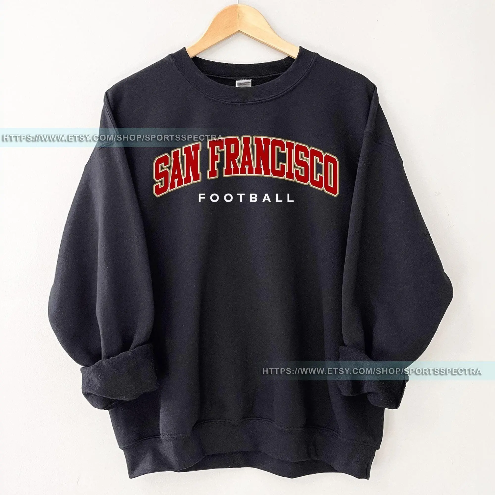 [Sale Up To 50%] San Francisco Football 49 Vintage Sweatshirt TShirt, San Francisco Football Tshirt, San Francisco Football Crewneck