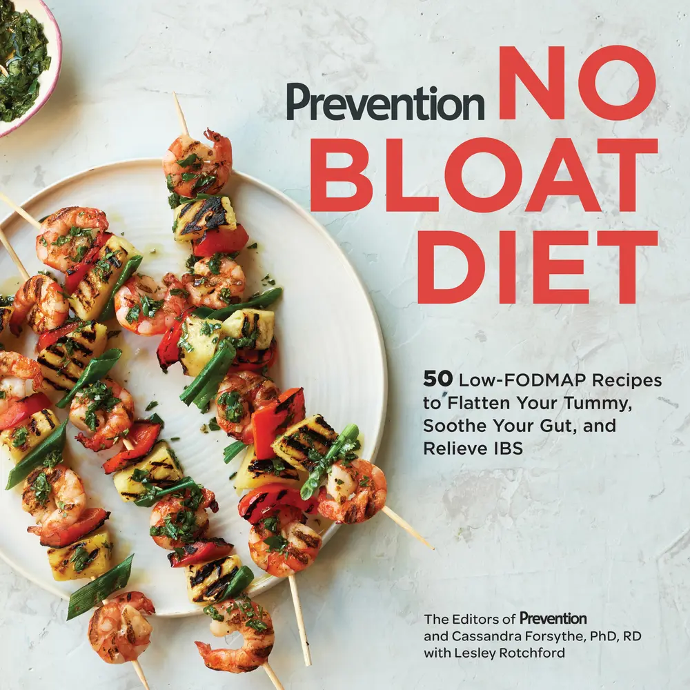 USED Book - Prevention No Bloat Diet: 50 Low-Fodmap Recipes to Flatten Your Tummy, Soothe Your Gut, and Relieve Ibs by Editors of Prevention Magazine (Paperback) - english