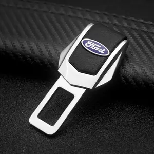 Ford Car Seatbelt Extender Clip, Safety Belt Lock Base Extension, Thickened Plug Base, Automotive Accessories, Durable and Secure Fit