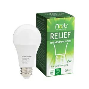 Migraine Relief Light Bulb – Soothing Green Light for Migraine & Pain