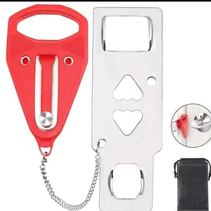 Portable Door Lock Security Device for Travel  Home Hotel Living Motel Dorm House