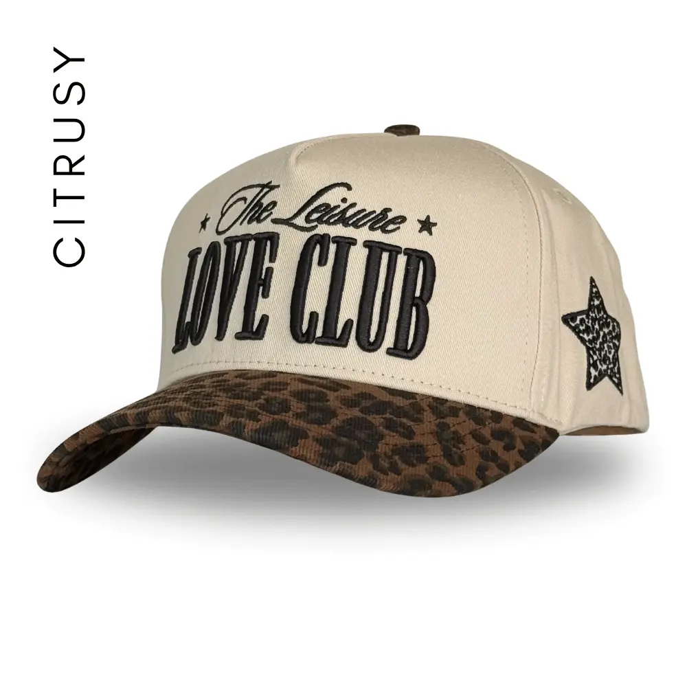 LEISURE LOVE CLUB TRUCKER HAT LEISURE LOVE CLUB TRUCKER HAT