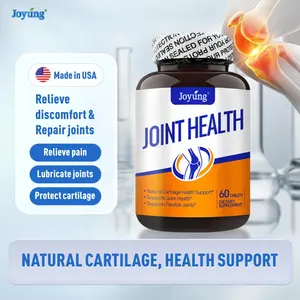 Joyung Joint Support Supplement with Turmeric Glucosamine Chondroitin MSM, Hyaluronic Acid, Type II Collagen & Eggshell Membrane Supports Cartilage Health, Joint Flexibility Mobility & Daily Comfort, Foundational Formula for Active Adults, 60 Tablets
