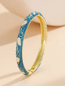 Plants Decor Bangle Bracelet, Elegant Jewelry for Women for Party, Daily Clothing Decor, Trendy All-match & Exquisite Jewelry for Birthday Gift