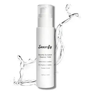 Seumfy Collagen Booster Essence Toner Serum 120mL/4.28 Fl.Oz, Skin Renewal Boosting Facial Essence with Multiple Natural Extracts for All Skin Types