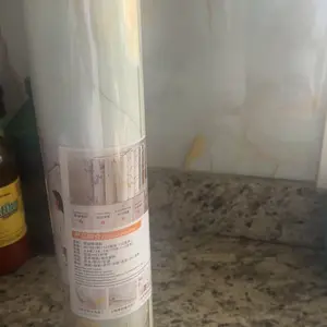 Marble Pattern Decorative Wallpaper Roll, 15.75in X 118.11in,  Waterproof Wallpaper Floor Sticker，Thickened Self-Adhesive , Easy to Clean & Install, DIY Decor for Kitchen, Bedroom, Living Room ,Bathroom，Vinyl Flooring