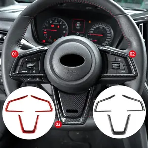 2022-26 Subaru WRX VB Carbon Fiber Steering Wheel Trims
