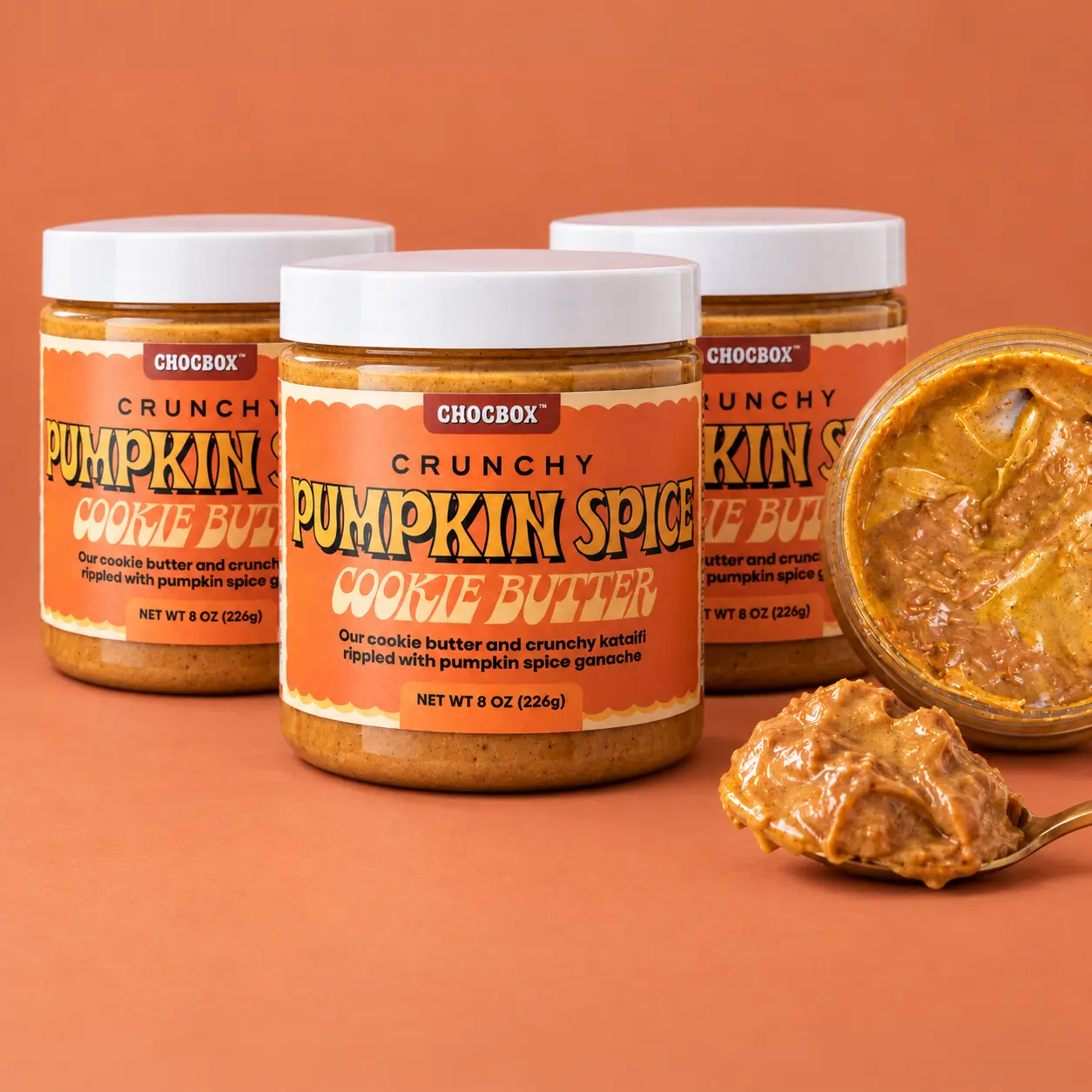 3 x Pumpkin Spice Cookie Butter