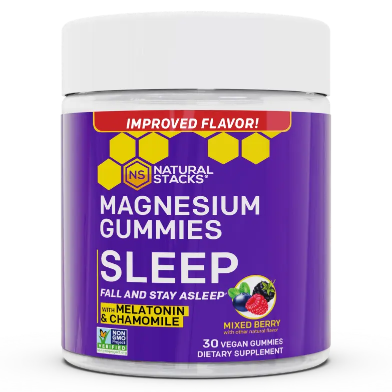 Sleep Magnesium Gummies - Restore your magnesium levels for deeper, more restful sleep.* - Support Deep Sleep*