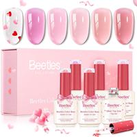 Heart Flutter - 5 Colors Base + 1 Glitter Top Coat