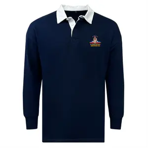 Pittsburgh Harlequins Rugby Classic Long Sleeve Solid Rugby Jersey