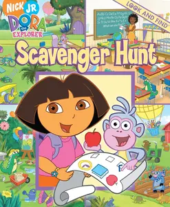 USED-Look and Find: Dora the Explorer, Scavenger Hunt by PI Kids (Hardcover)
