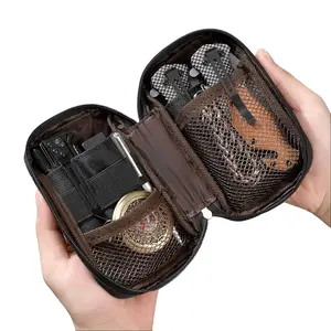 Men's Shockproof EDC Gear Storage Case - Compact Everyday Carry Organizer Pouch, Portable Utility Belt Bag for Outdoor Camping & Daily Use sun wel outdoorfun