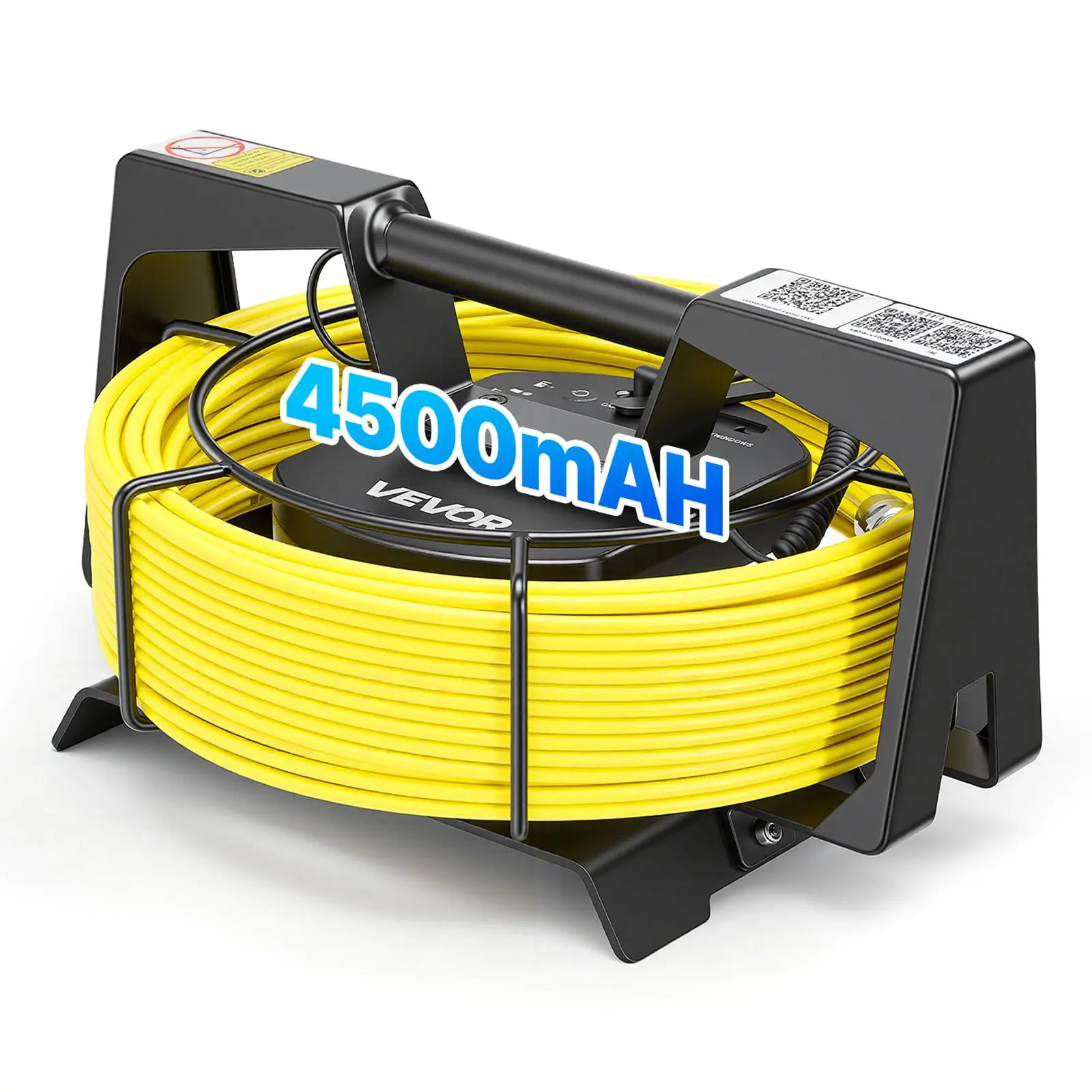 【Summerfinds】VEVOR 2026 Upgraded Sewer Camera with WiFi, 164ft/50m Drain Pipeline Camera, IP68 Snake Plumbing Cameras with Light - 12 LEDS, Wireless WiFi Connectivity to Phone/Tablet for Sewer Duct Pipe Inspection
