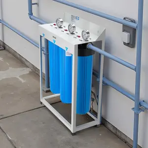 VEVOR 3-Stage Whole House Water Purification System 4.5"x20" IMR Reduces Iron and Manganese Content