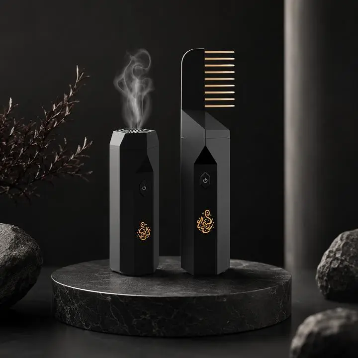 Scent Comb + Arabic Bakhoor Scent Comb + Arabic Bakhoor