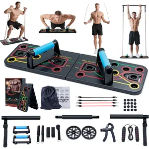 Push Up Board,Portable Dismountable 17 in 1 Push Up Bar at  Gym,Professional   Equipment is  for Men and Women,The Ideal  for Fitness Enthusiasts,Pushup Board Set