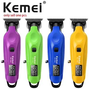 Kemei Km-1693 Men's Professional Hair Trimmer, USB Charging, 7000rpm High Precision Clipper, 1200mah Battery, Speed Adjustment