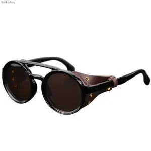 2026 NEW Vintage Round Polarized Sunglasses for Men – Retro Fishing Glasses with UV400 Protection, Lightweight Windproof Outdoor Shades for Cycling, Driving, Hiking & Beach Style