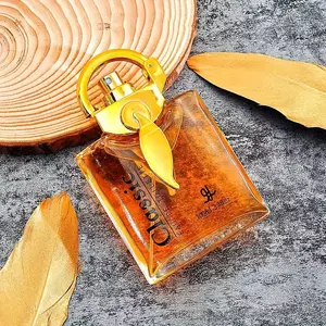 Classic Eau De Toilette 100ML/3.4fl.oz., Warm Woody & Amber Fragrance, Luxury Lock Pendant Bottle, Ideal Gift for Him