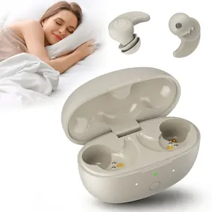 OHAYO A10 Sleep Earbuds for Side Sleepers, 2.7g Ultra Light Soft Silicone Fit, No Touch Control Bluetooth 6.0 Headphones, 72H Playtime IPX6 Waterproof, Passive Noise Isolation for Light Sleepers Snoring ASMR Travel Office