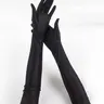Women's Elegant Minimalist Plain Color Gloves, 1 Pair Classic Trendy Full Finger Gloves, Fashionable Accessories for Prom & Wedding Party for Women & Girls, Chic Simplicity, Hand Gloves