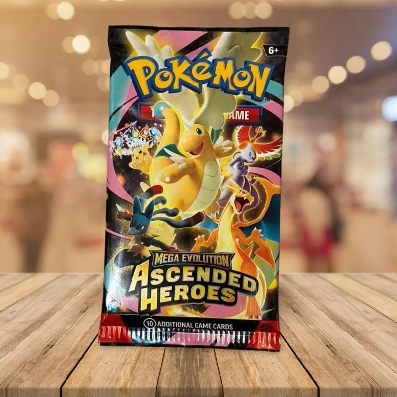 Ascended Heroes booster pack (live rip)