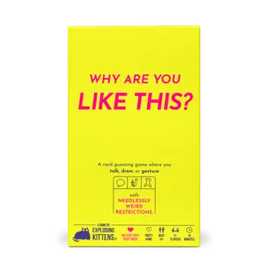 Why Are You Like This? by Exploding Kittens - A card guessing game where you talk, draw, or gesture - 2+ Players