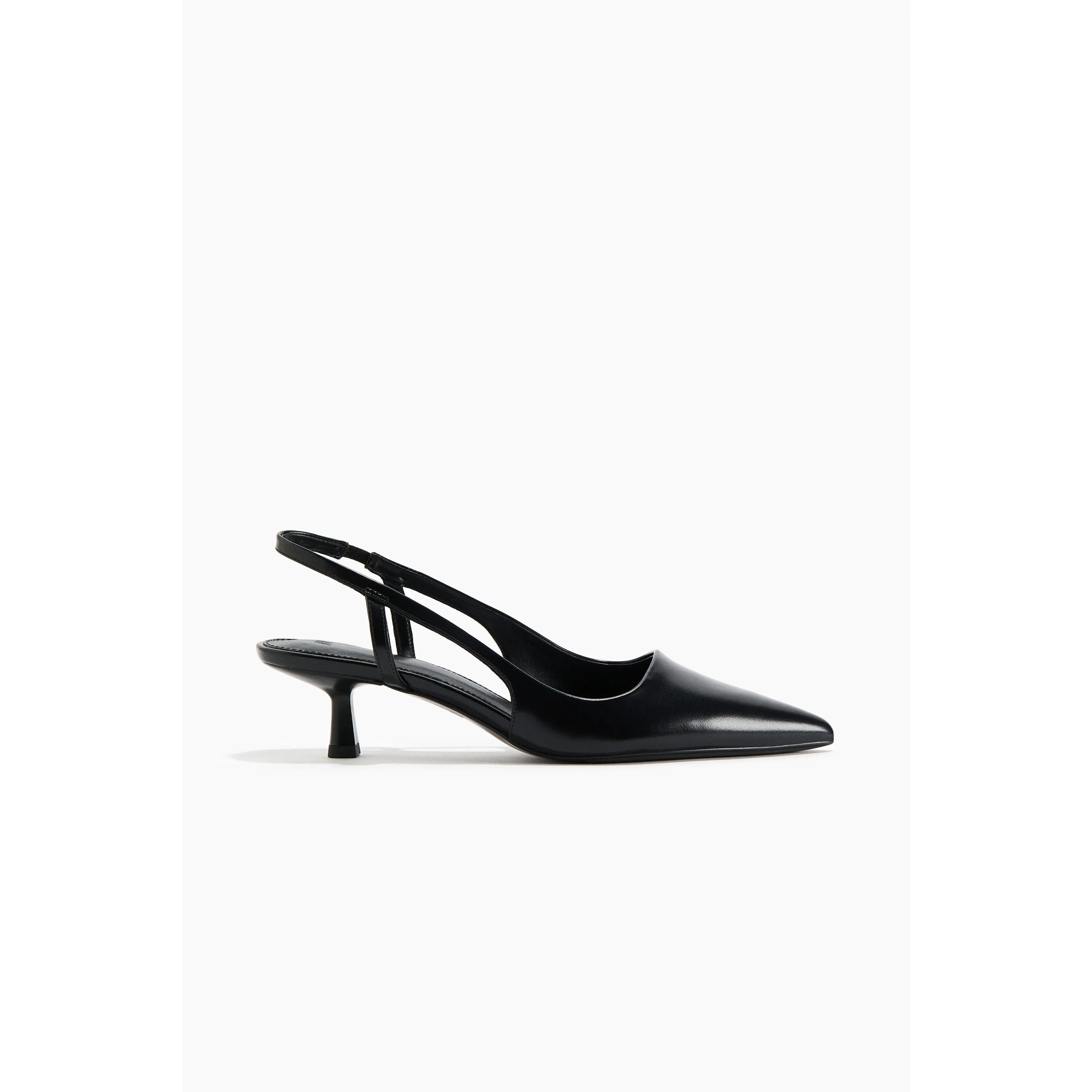 H&M Kitten-heeled slingbacks