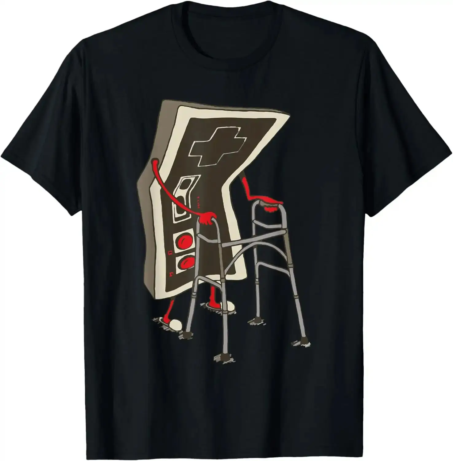 Old Gamer Retro Video Game Old Gamer T-Shirt   Graphic tees