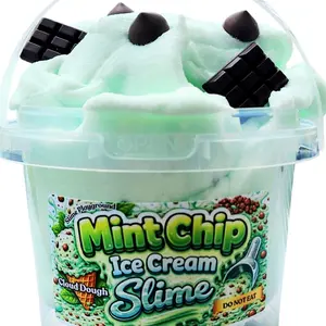 Mint Chip Whipped Cloud Dough Slime - 10 oz Bucket
