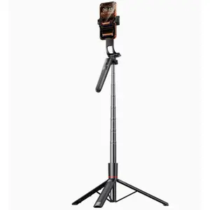 Travel Phone Selfie Stick Tripod – Portable Handheld & Standing Tripod for Vlog, Video Recording, Live Streaming & Outdoor Photography