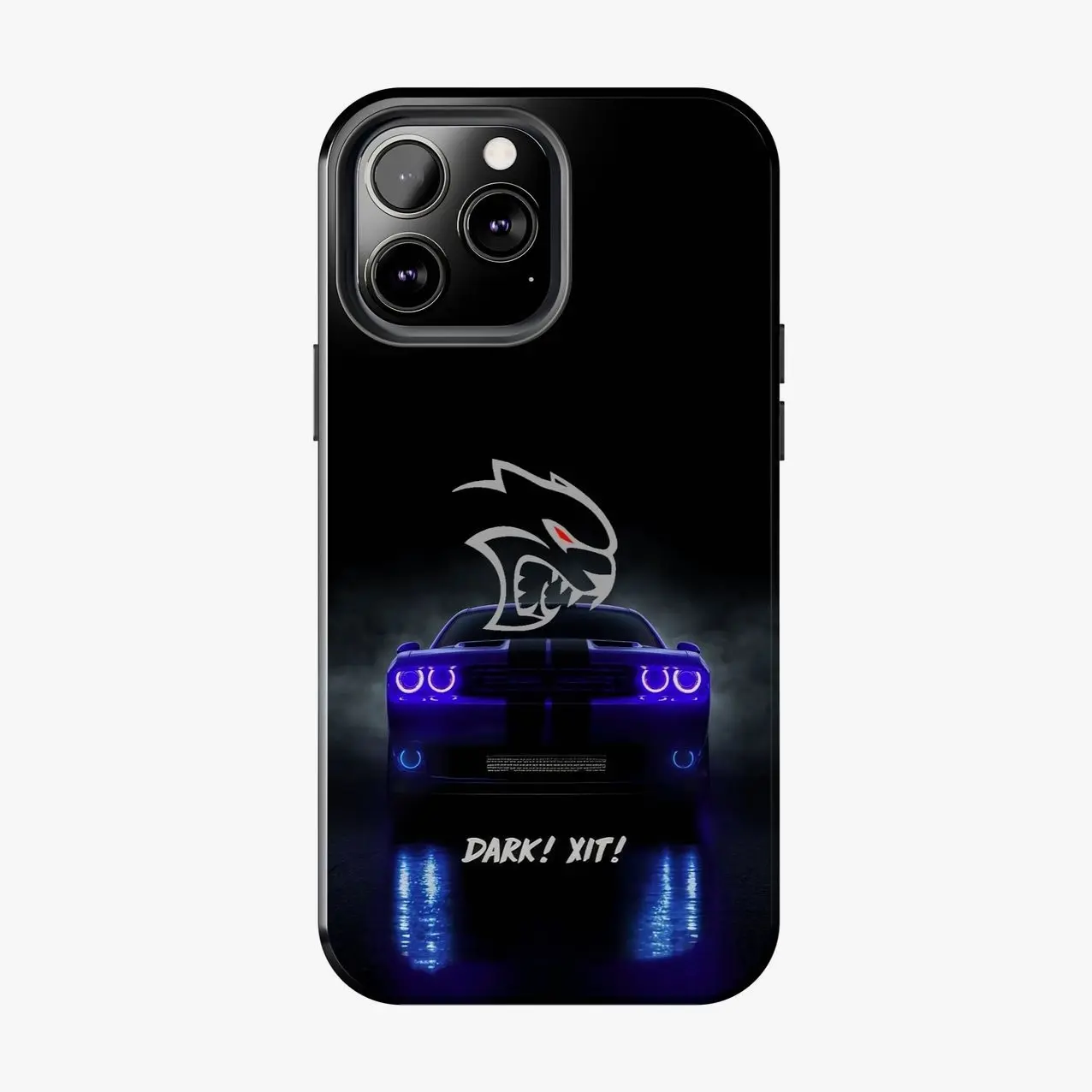 Hellcat Redeye Hard Tough Phone Case, Dodge Challenger SRT Cell Phone Case Compatible with iPhone 7, 8, X, 11, 12, 13, 14, 15, 16 17 & Samsung Galaxy S21, S22, S23 & S24 S25 s26 series K