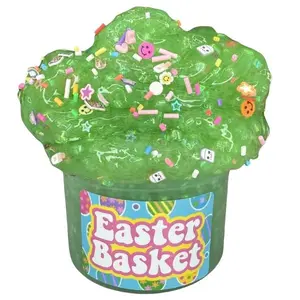 Easter Basket Crunch Sweet Candy Scented DIY Kit Squishy Slime