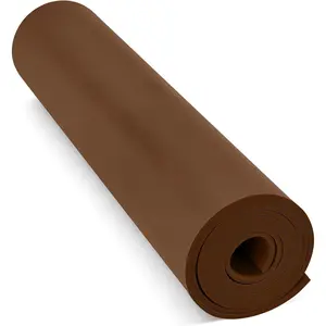 Brown Eva Foam Sheets Roll, 3mm EVA Craft Foam 49''x13.5'' High Density 86kg/m3 for Halloween Cosplay DIY