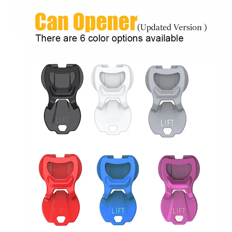 Manual Hand Can Opener Kit with Easy Tab Opener for Soda, Beverage Use at BBQ Parties, Home Offices - Keeps Party Running Smoothly Indoor Kitchen