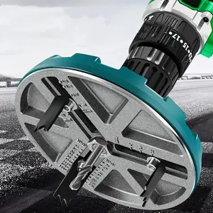 Adjustable Hole Saw, 1 Count Multifunctional Universal Hole Saw Blade, Hole Opener for Woodworking, Plastic, Dry Wall, Thin Metal, Metal StructureAB11Monlisse