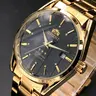 Men's Luxury Elegant Dial Fashion Analog Watch - Fully Automatic Mechanical, Round Full Stainless Steel Case, Sapphire Crystal Glass, Multi-Function, Versatile for Daily & Formal Occasions