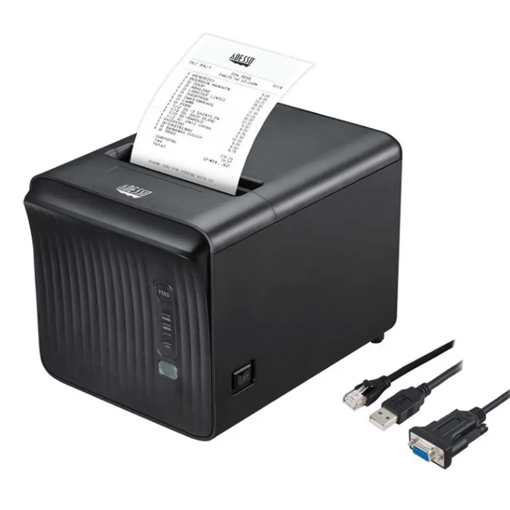 Adesso NuPrint 330 Network Interface Thermal Receipt Printer (3″)(80mm)