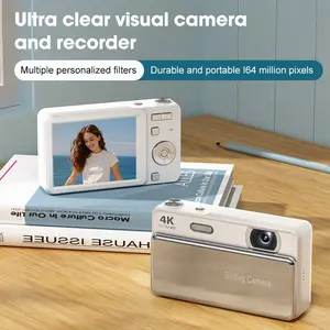 Compact Digital Camera with Auto Focus, 48mp Sensor, 16x Optical Zoom, Ideal for Beginners & Teens, Perfect for Photography