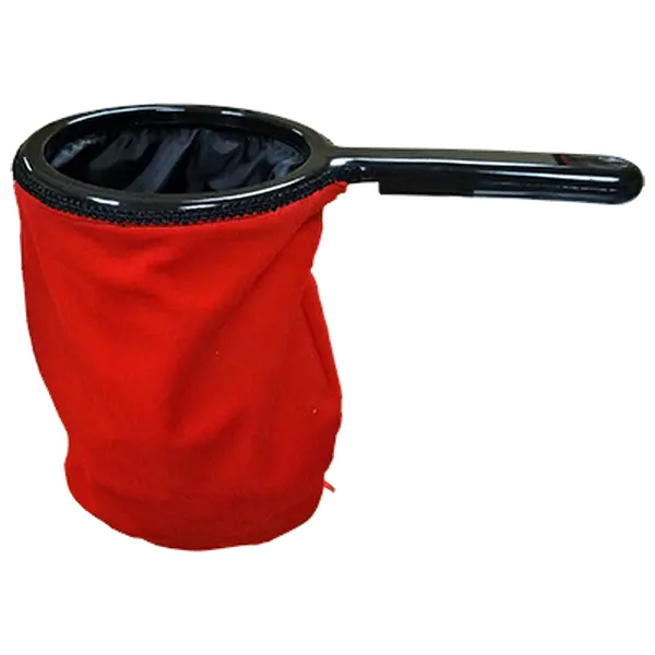 Change Bag Velvet with Zipper (Red) by Bazar de Magia - Trick