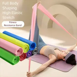 Yoga Pilates Resistance Band, Durable Fitness Training Strap, Ideal for Home Gym Workouts, Elastic Rubber Band for Exercise