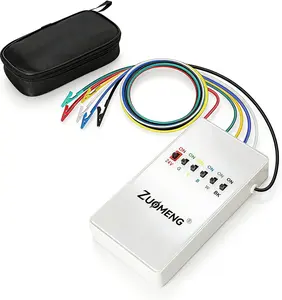 HVAC Thermostat Bypass Tool Kit Compatible Replacement for Supco Tradefox Jumper King, Zuomeng Low Voltage Diagnostic Jumper Tool with DIP Switch, Overcurrent Protection, Flame-Retardant Case