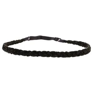 212 MAIN Women's Double Braid Headband 2-Pack - R10 Chestnut Color, Hairstyling Accessory for Hairstyles with Braids, Braided Headband