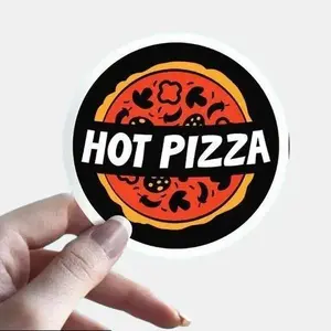 Custom Circle Stickers - Vinyl Stickers with Glossy Lamination Finish, Waterproof, Designed for Indoor/Outdoor Use