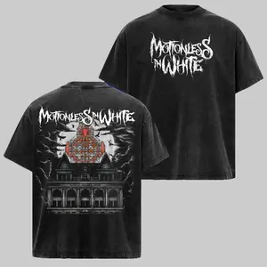 Retro Motionless In White Afraid Of The Dark T Shirt , MIW Shirt , alternative band merch, trending t-shirt, Hoodie, 90s graphic tee, vintage graphic tee, grunge aesthetic shirt, classic rock merch