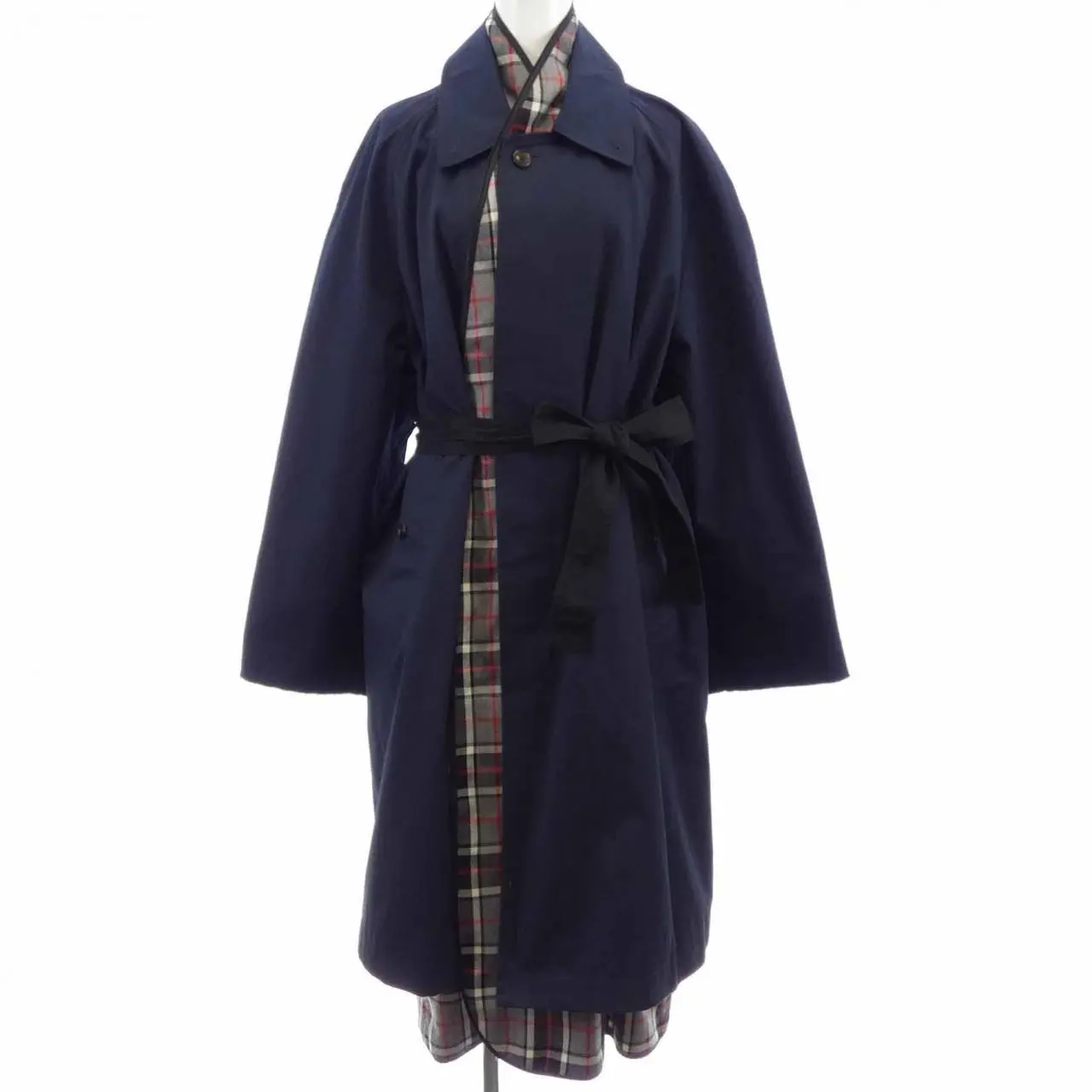 Pre-owned Balenciaga Others Small Leather Goods Wool Coat