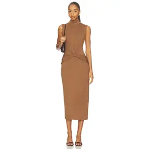 ASTR the Label Riana Dress in Chestnut
